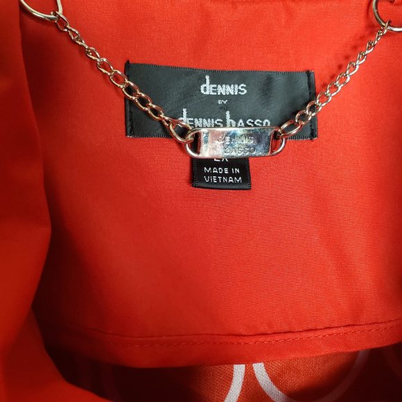 Dennis Basso 2X Full Zip Parka Jacket Coat with Hood & Pockets - Picture 6 of 11